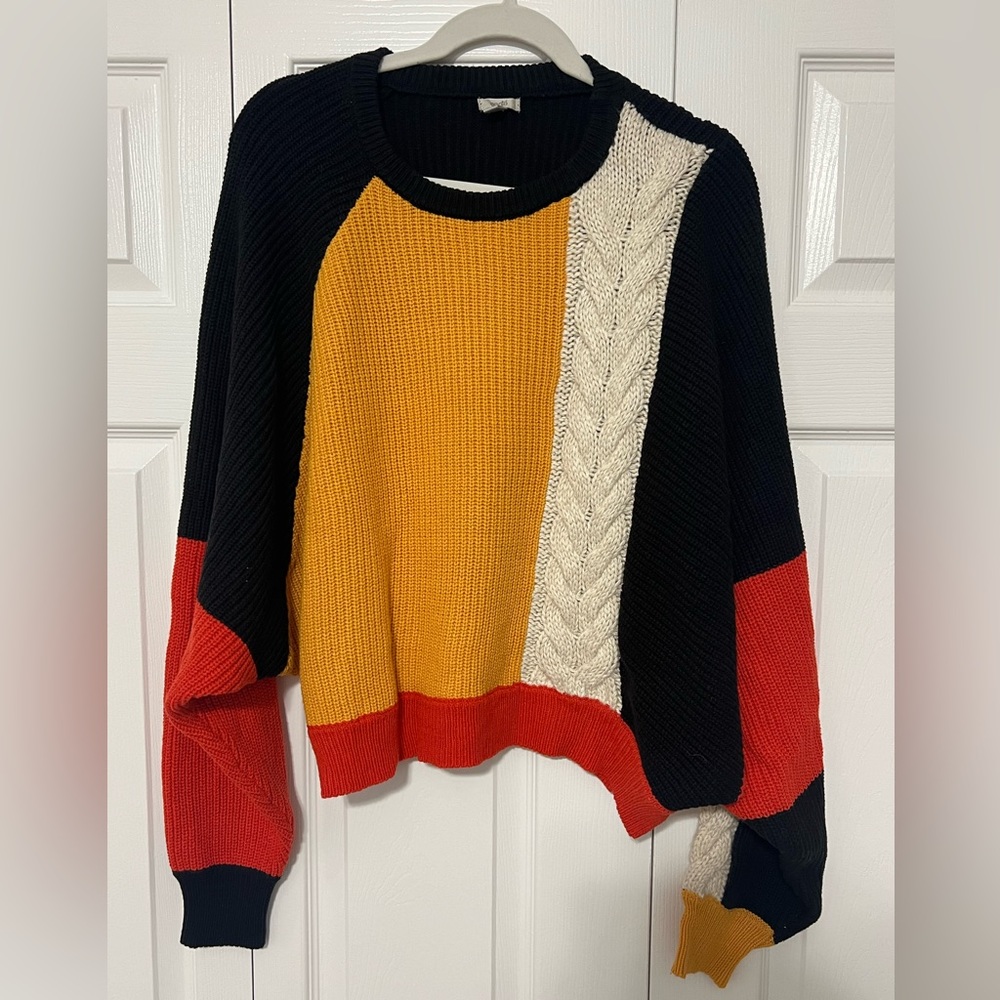 Urban Outfitters-  Ecote tricolor sweater